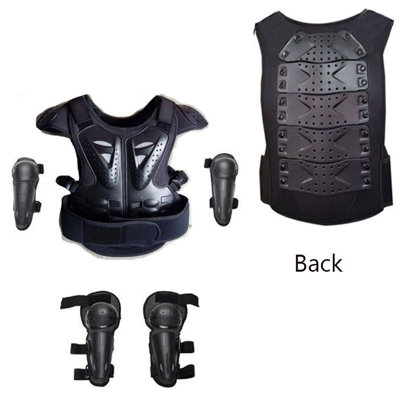 Motorcycle Gear For Kids - CE Motorcycle Kids Armor Vest Full