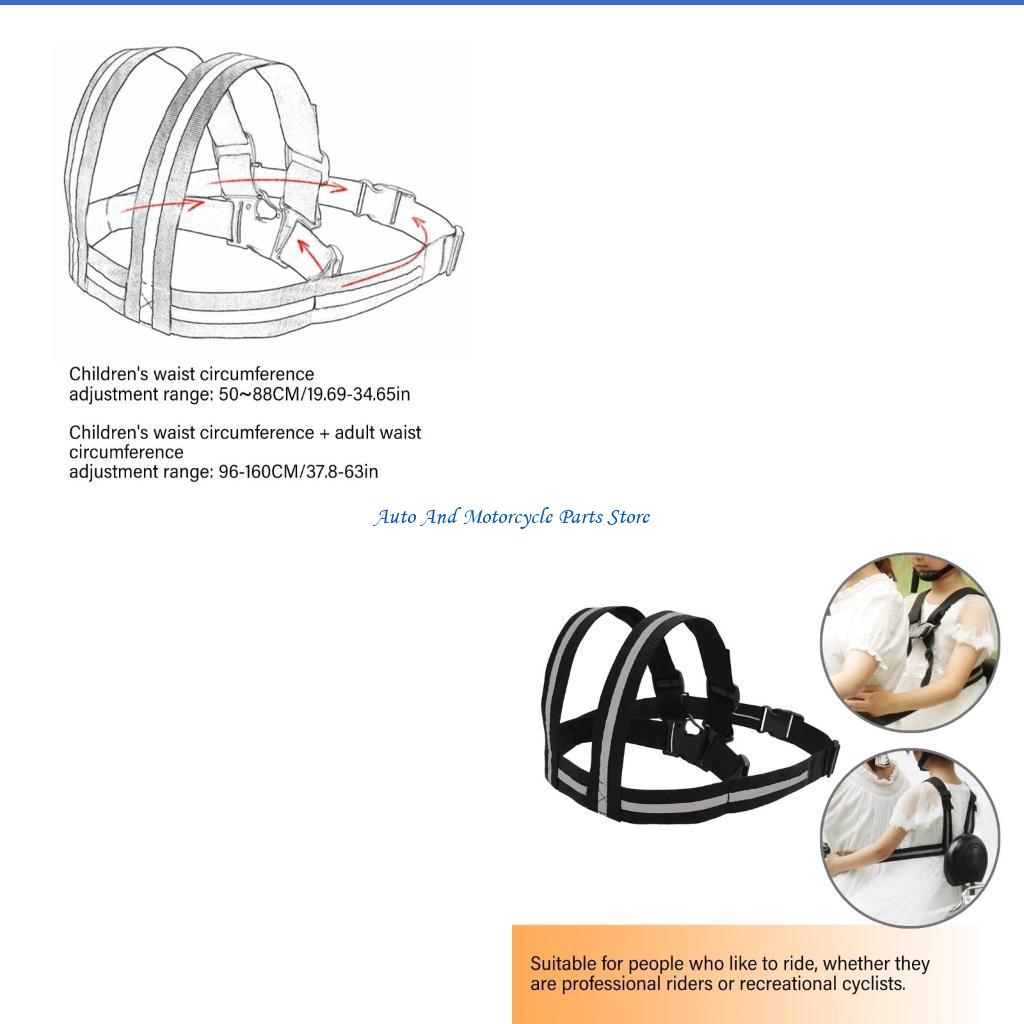 Motorcycle Gear For Kids - P9FD Upgrades Secure Kids Bike Strap