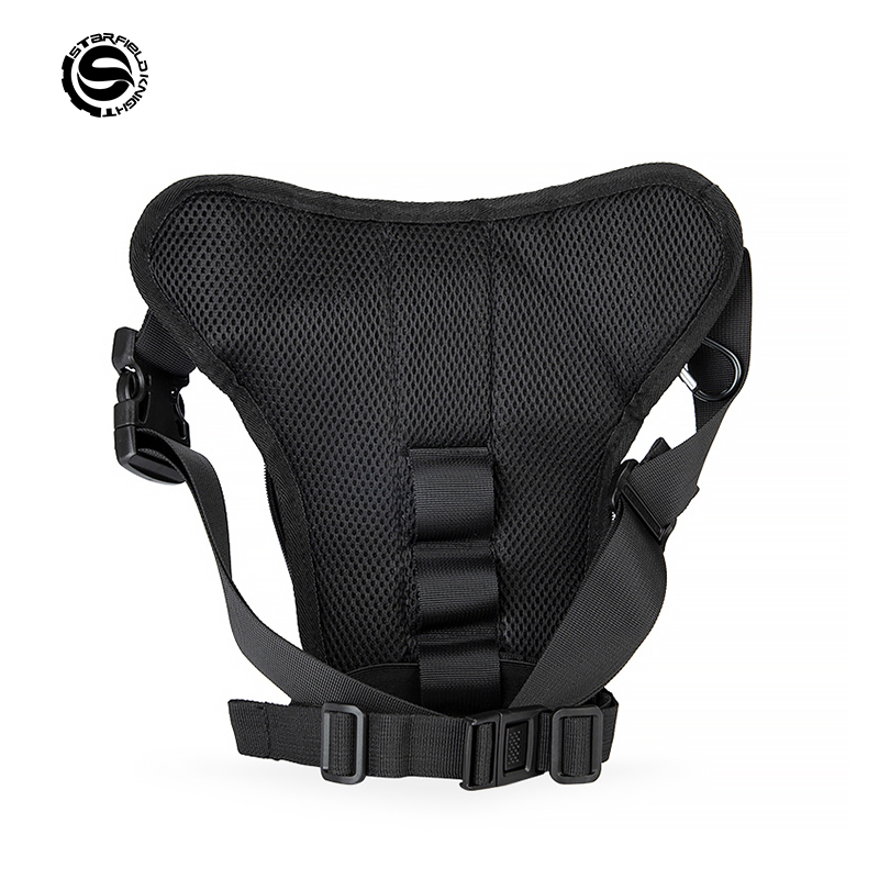 SFK Black Motorcycle Drop Leg  - Motorcycle Gear Logo recensie en prijs