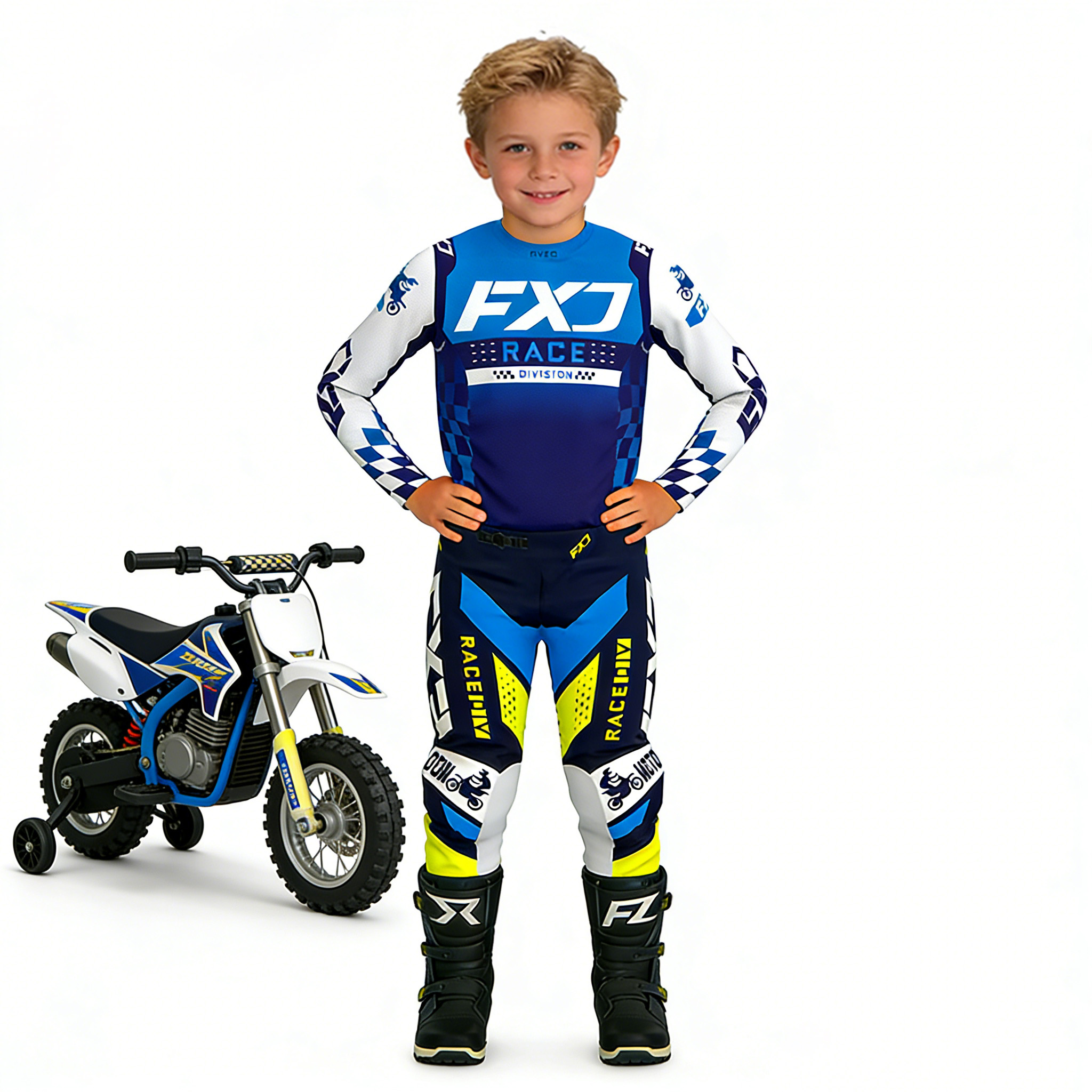 motocross child set Motorcycle - Motorcycle Gear For Kids recensie en prijs
