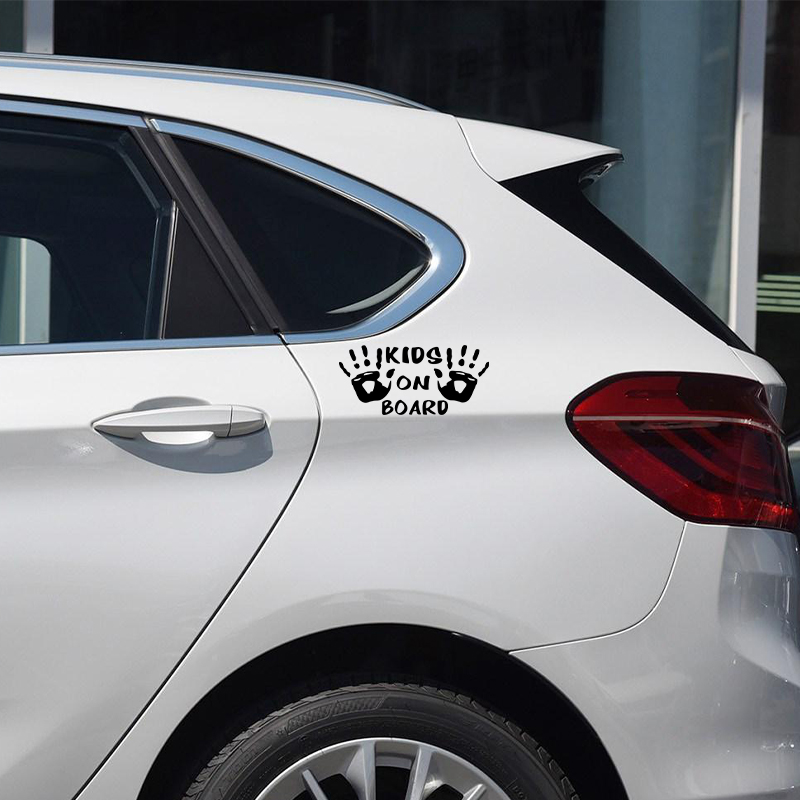 3D Car Sticker KIDS ON BOARD C - Motorcycle Gear For Kids recensie en prijs