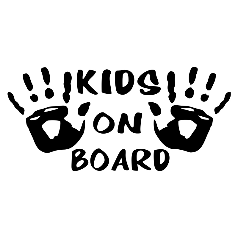 3D Car Sticker KIDS ON BOARD C - Motorcycle Gear For Kids recensie en prijs