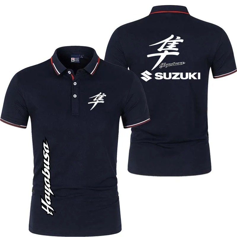 Men's Polo Shirt Button Design - Motorcycle Gear Logo recensie en prijs