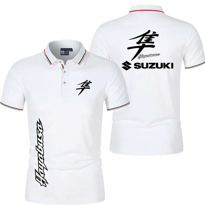 Men's Polo Shirt Button Design - Motorcycle Gear Logo recensie en prijs