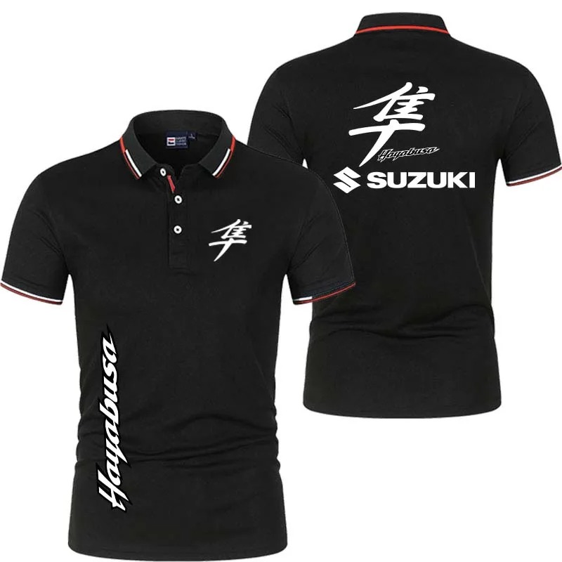Men's Polo Shirt Button Design - Motorcycle Gear Logo recensie en prijs