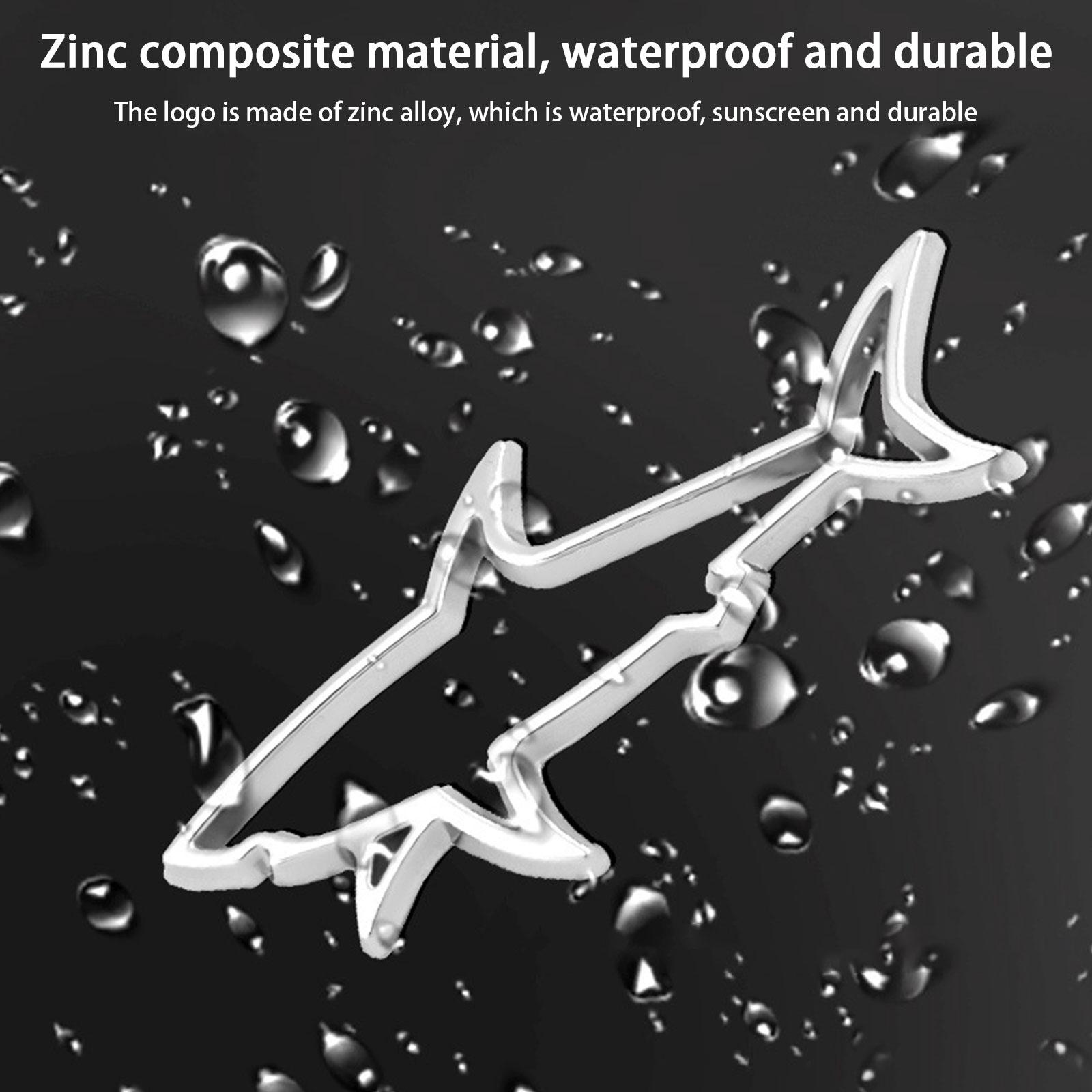 3D Metal Car Styling Sticker H - Motorcycle Gear Logo recensie en prijs