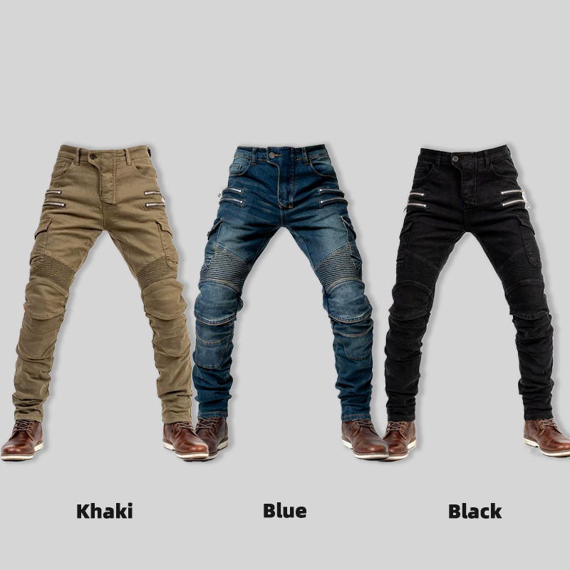 New Double Zipper Metal Style  - Motorcycle Gear Women Pants recensie en prijs