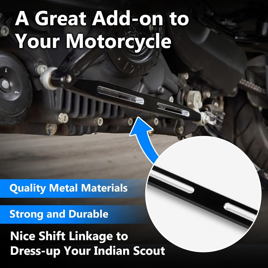 Black Shift Linkage Motorcycle - Motorcycle Gear Linkage Rod recensie en prijs