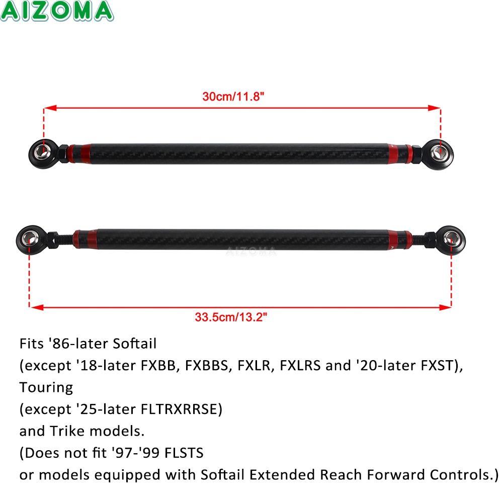 300mm-335mm Motorcycle Gear Sh - Motorcycle Gear Linkage Rod recensie en prijs
