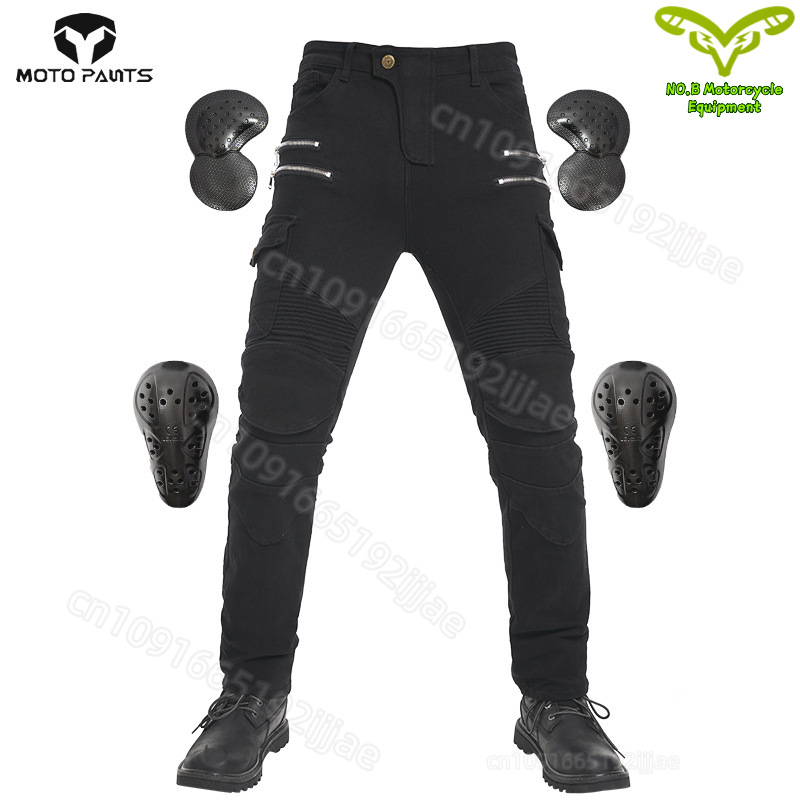 New Double Zipper Metal Style  - Motorcycle Gear Women Pants recensie en prijs