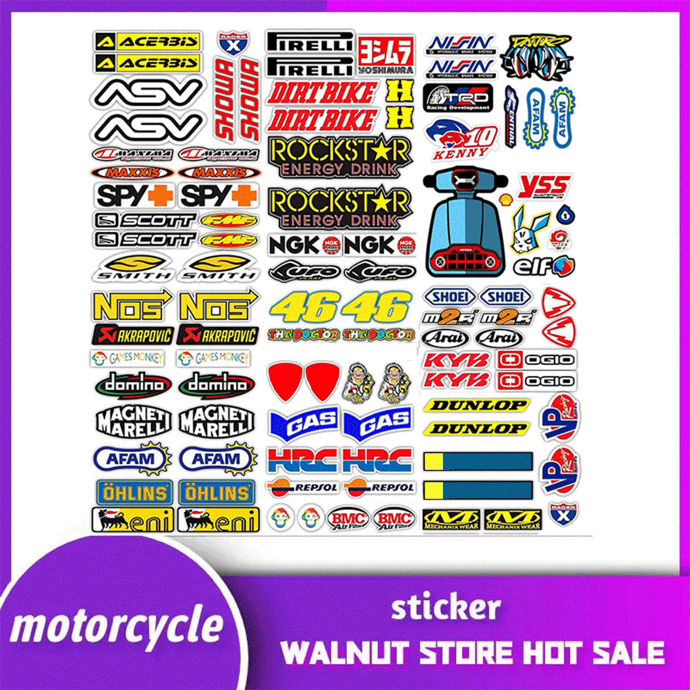Motorcycle Stickers MotorBike  - Motorcycle Gear Logo recensie en prijs