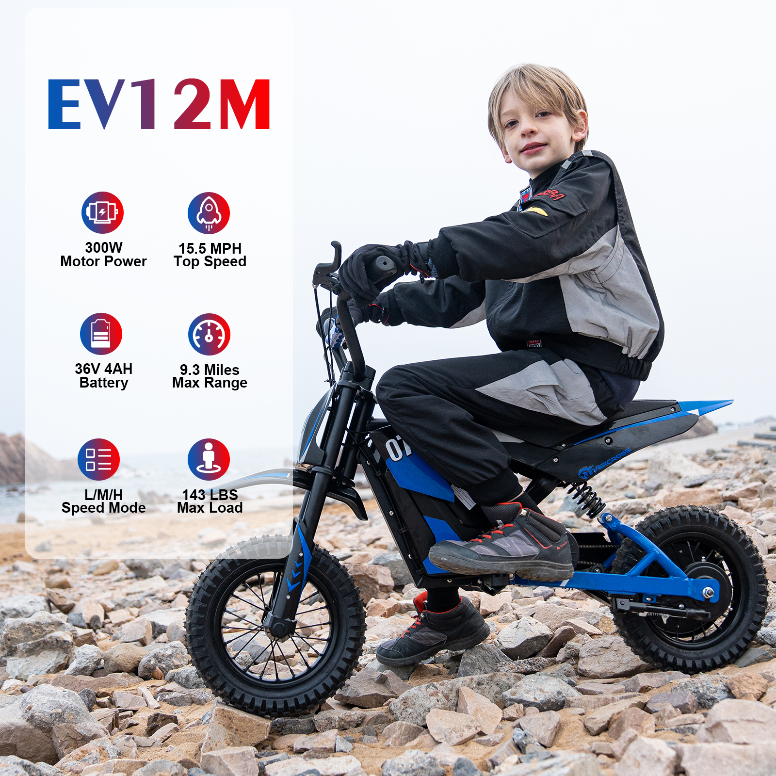 Warehouse 8kmh 12 kmh 25kmh 3  - Motorcycle Gear For Kids recensie en prijs