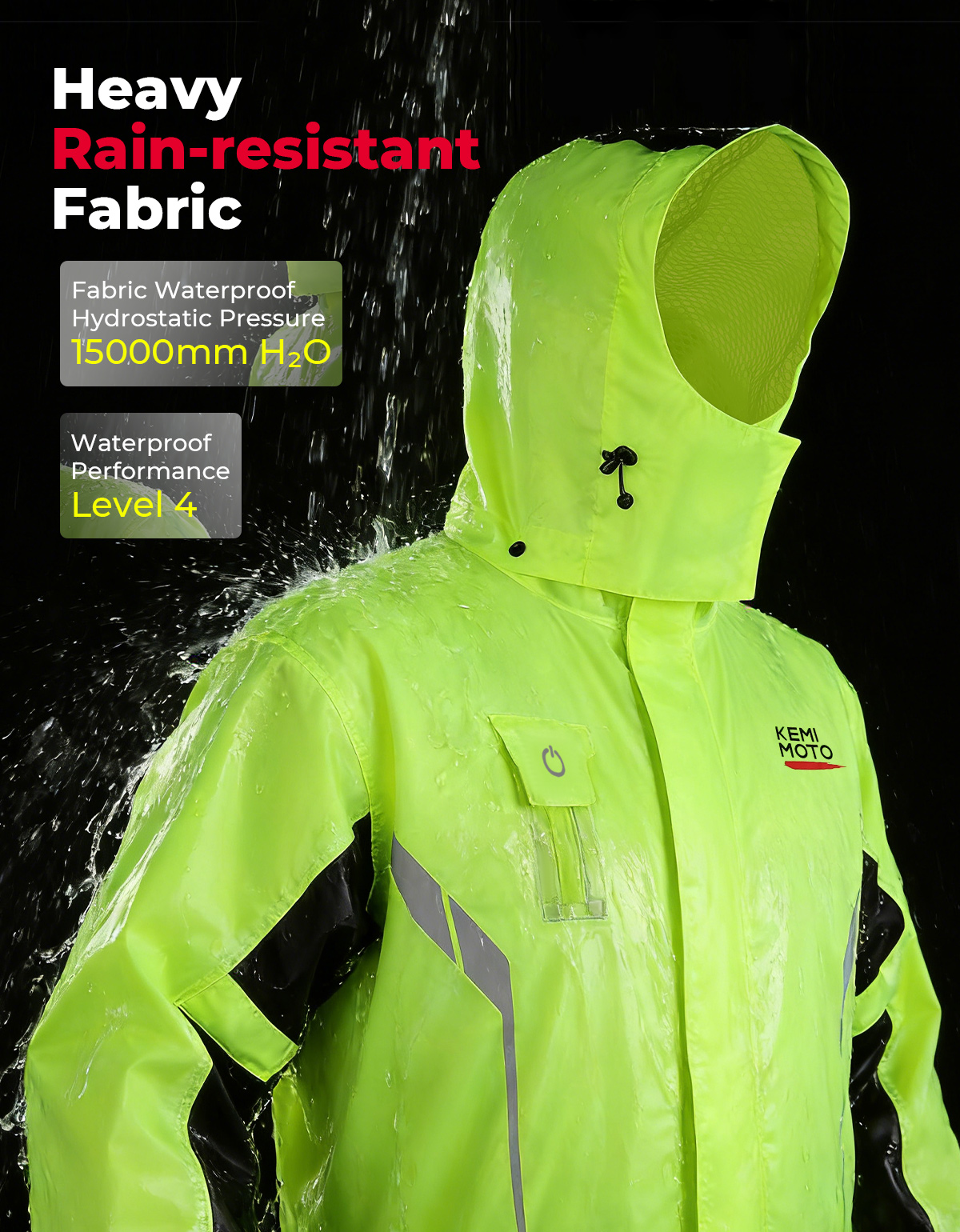 KEMIMOTO Unisex Waterproof Rai - Motorcycle Gear Cycle recensie en prijs