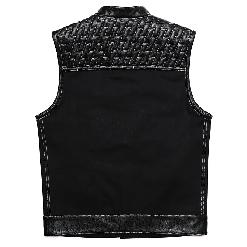 SOA Club Style Motorcycle Leat - Motorcycle Gear Vest recensie en prijs