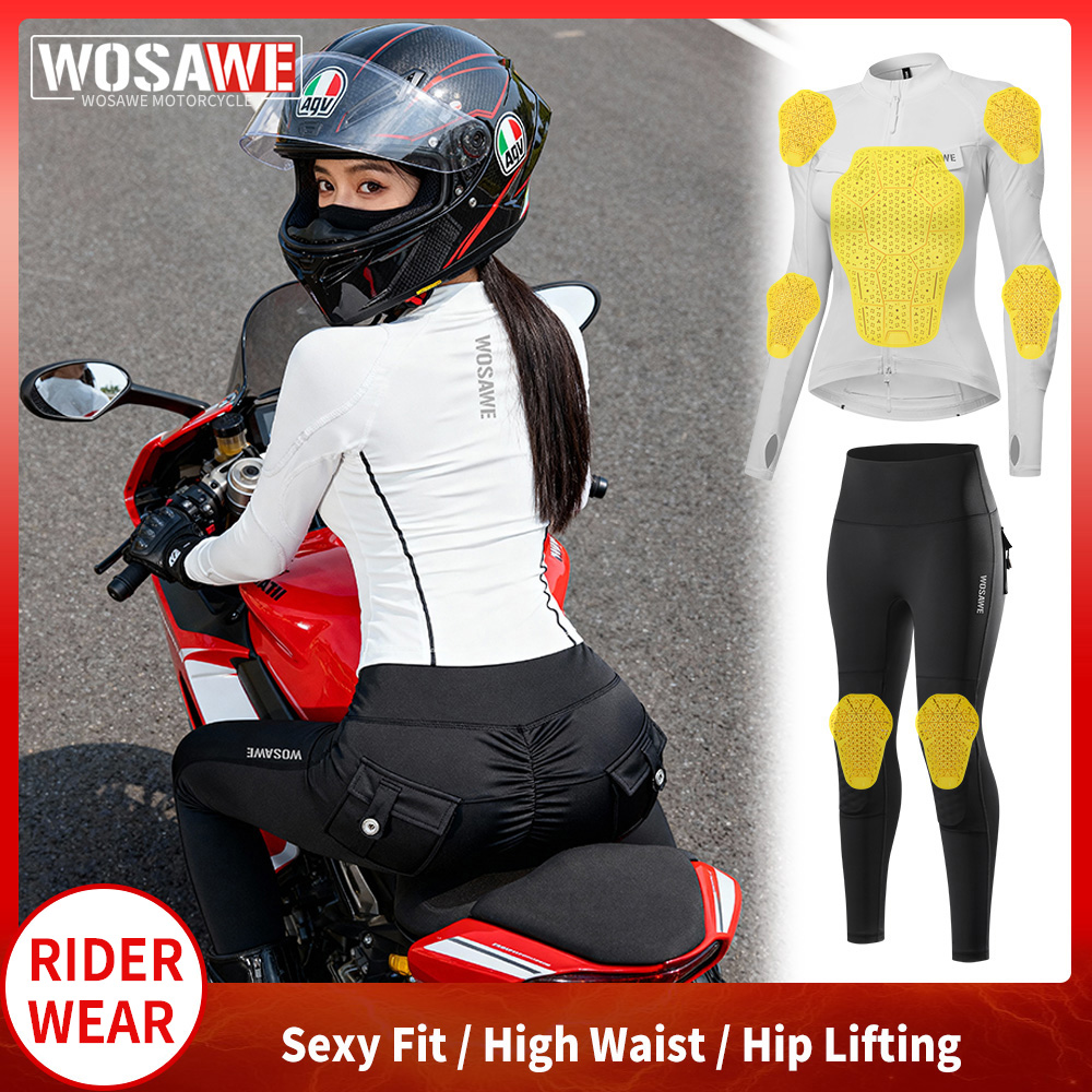 WOSAWE Women Motorcycle Jacket - Motorcycle Gear Women Pants recensie en prijs