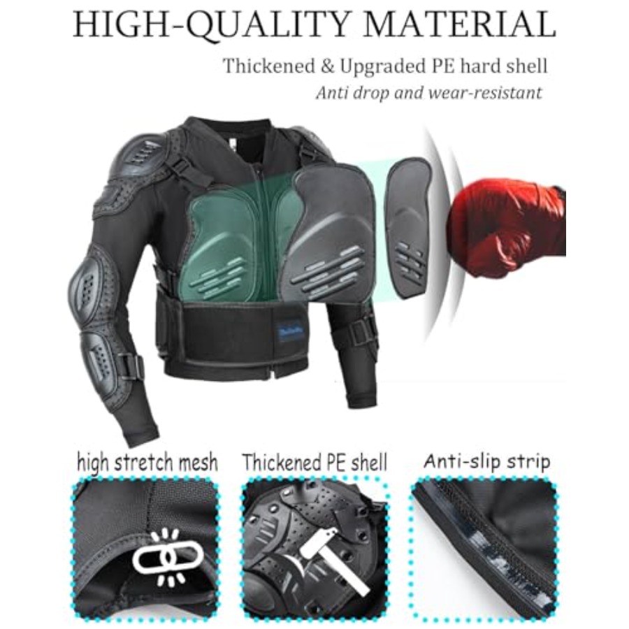 Motorcycle Jacket Armor Suit-D - Motorcycle Gear Cycle recensie en prijs