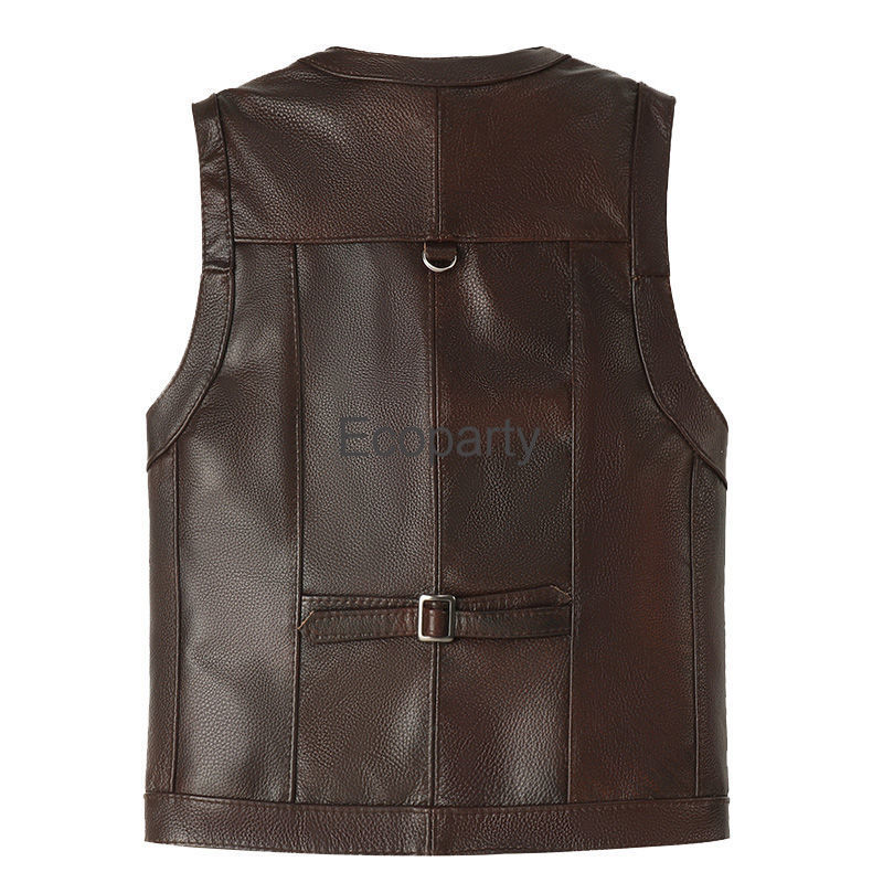 2024 Autumn Winter Leather Ves - Motorcycle Gear Vest recensie en prijs