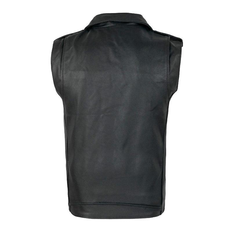 Mens Vest Steampunk Homme PU L - Motorcycle Gear Vest recensie en prijs
