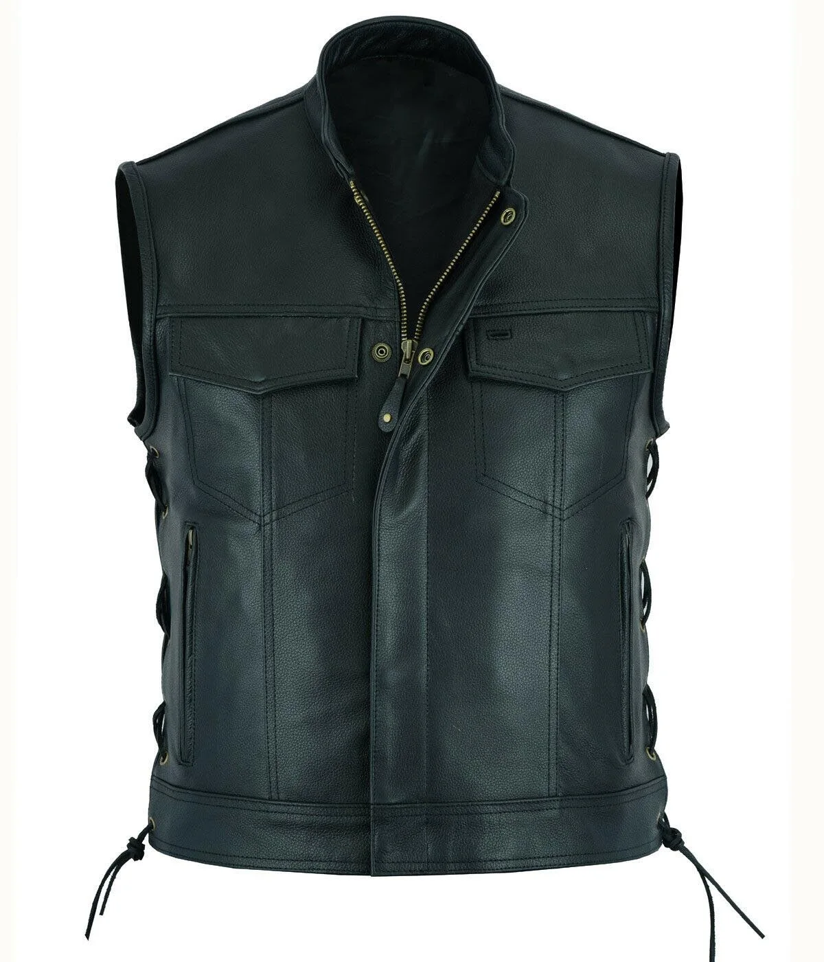 Vest Leather Punk Fashion Casu - Motorcycle Gear Vest recensie en prijs