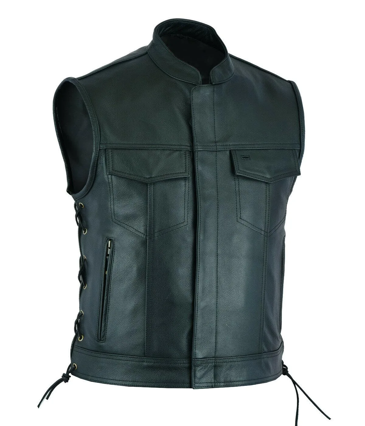 Vest Leather Punk Fashion Casu - Motorcycle Gear Vest recensie en prijs